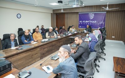Monthly Progress Review Meeting Management & Social Sciences Department