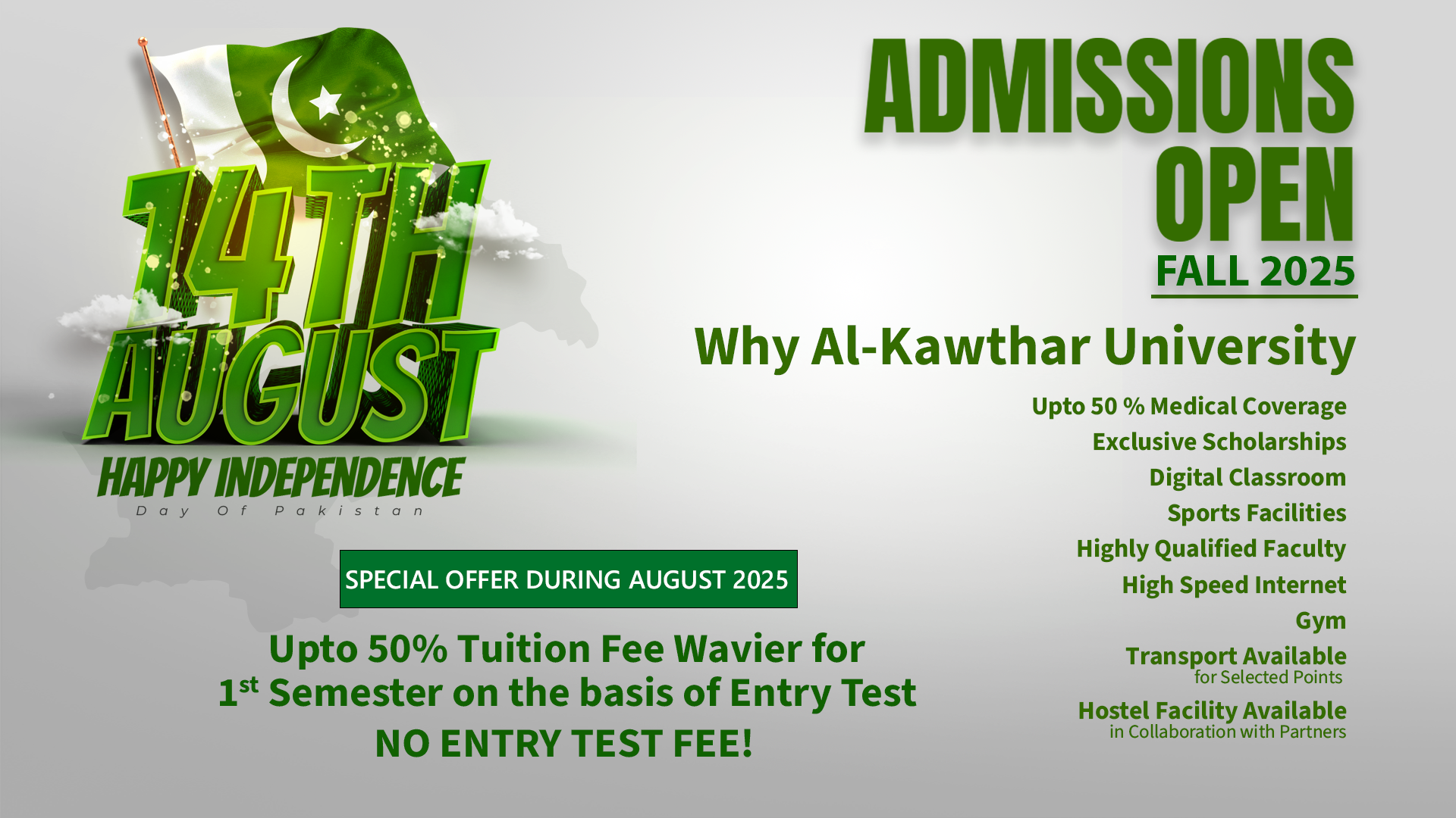 Admissions Open